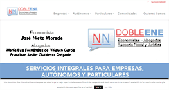 Desktop Screenshot of dobleene.com