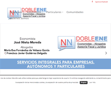 Tablet Screenshot of dobleene.com